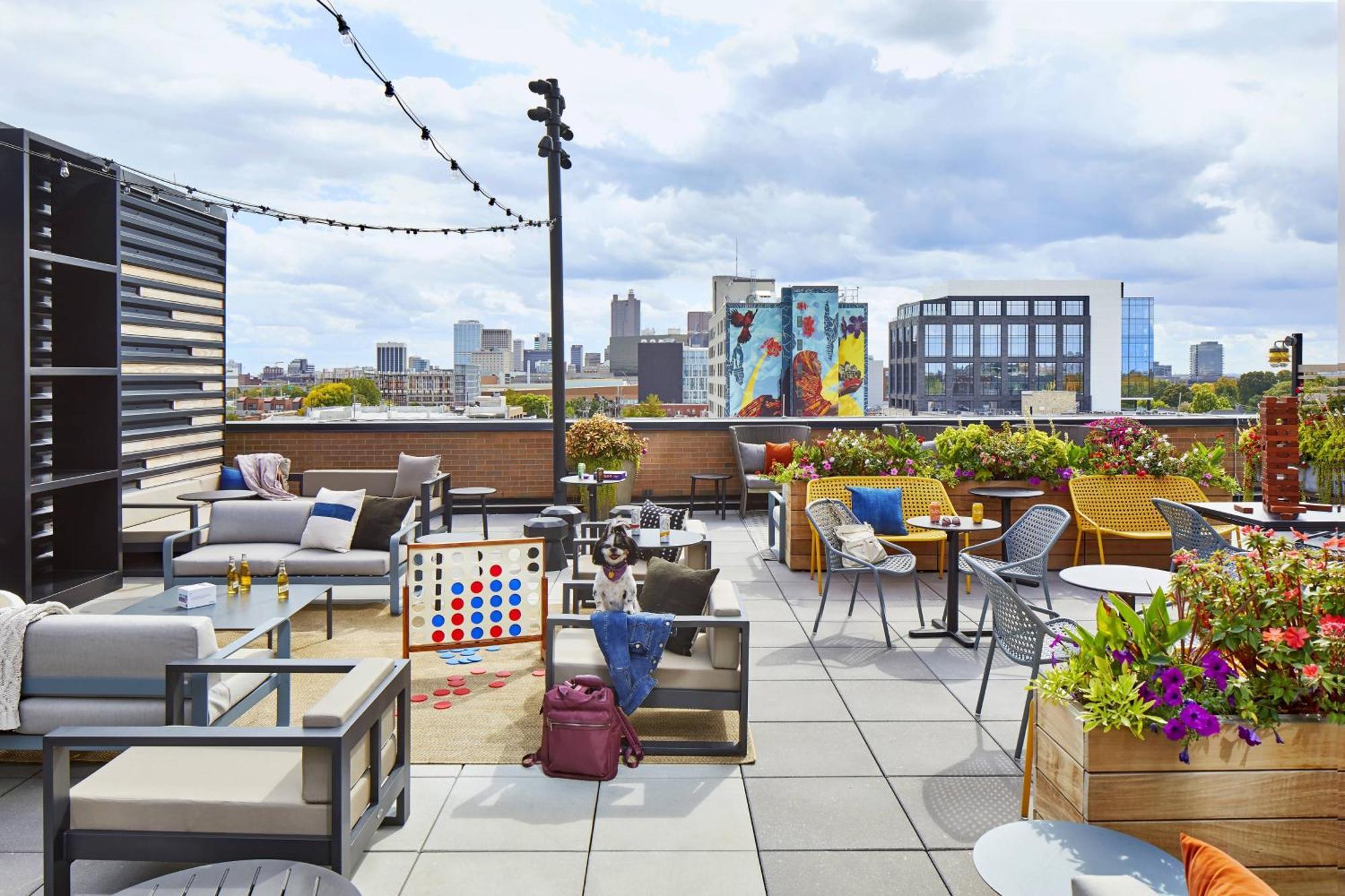 Moxy Columbus Short North Hotell Exteriör bild